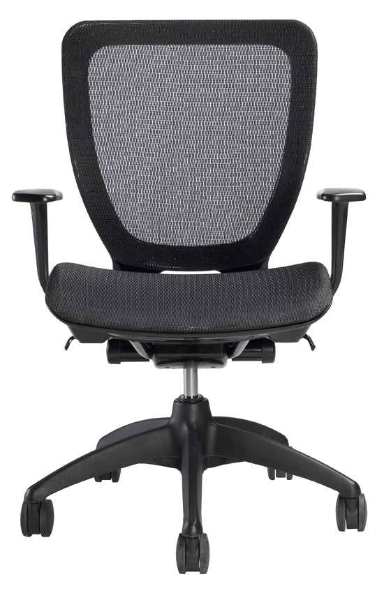 Premium Black Boston Office Chair - Ergonomic Executive Desk Chair for Home & Office Workspace - Comfortable High Back Support for Long Hours Sitting