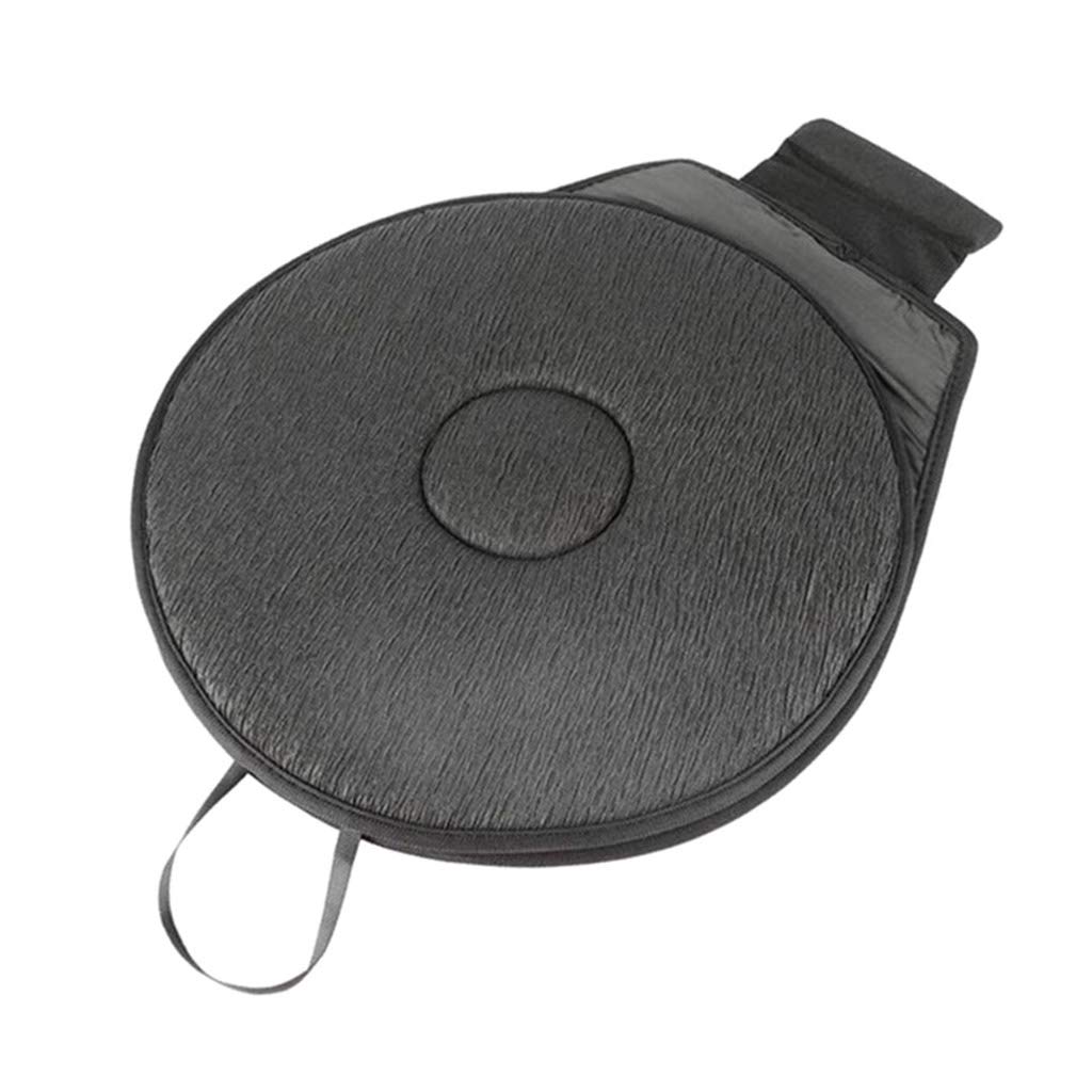 Hellery Deluxe Swivel Seat Foam Cushion for Car Chair - 16.5