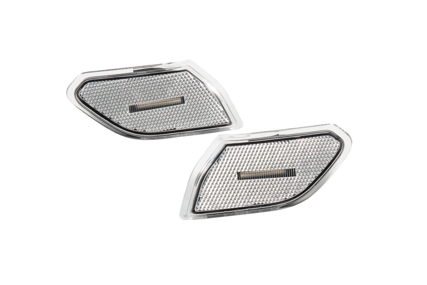 Diode Dynamics LED Sidemarkers for Jeep JL Wrangler (2018-2023) - Clear Lens, Plug & Play Installation - Enhance Visibility & Style for Off-Roading & Night Driving