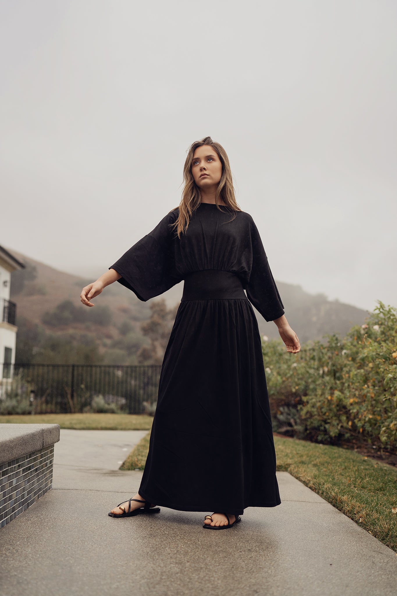 Stylish N.M Jersey Black Dress for Women - Comfortable & Versatile Casual Wear for Parties, Work, and Everyday Outfits