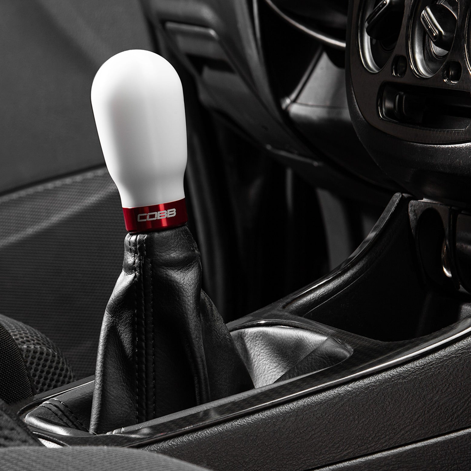 5 Speed Tall Weighted Delrin Shift Knob for Manual Transmission Cars - Perfect for Racing, Daily Driving & Car Enthusiasts