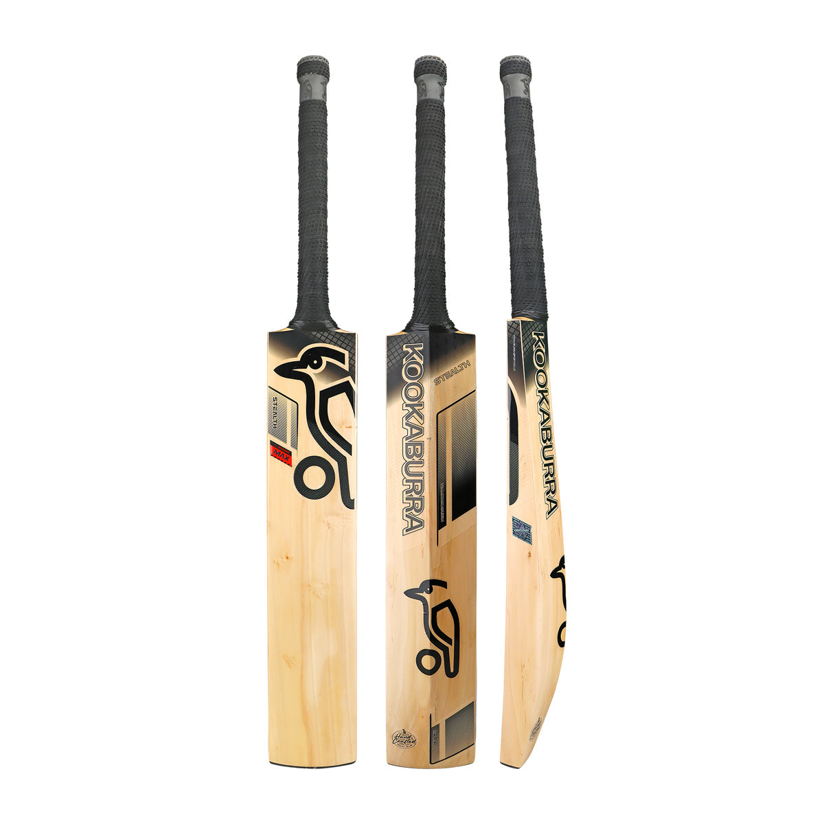 Kookaburra Stealth Max Cricket Bat - Premium English Willow Cricket Bat for Professional Players | Perfect for Matches, Training & Competitive Play