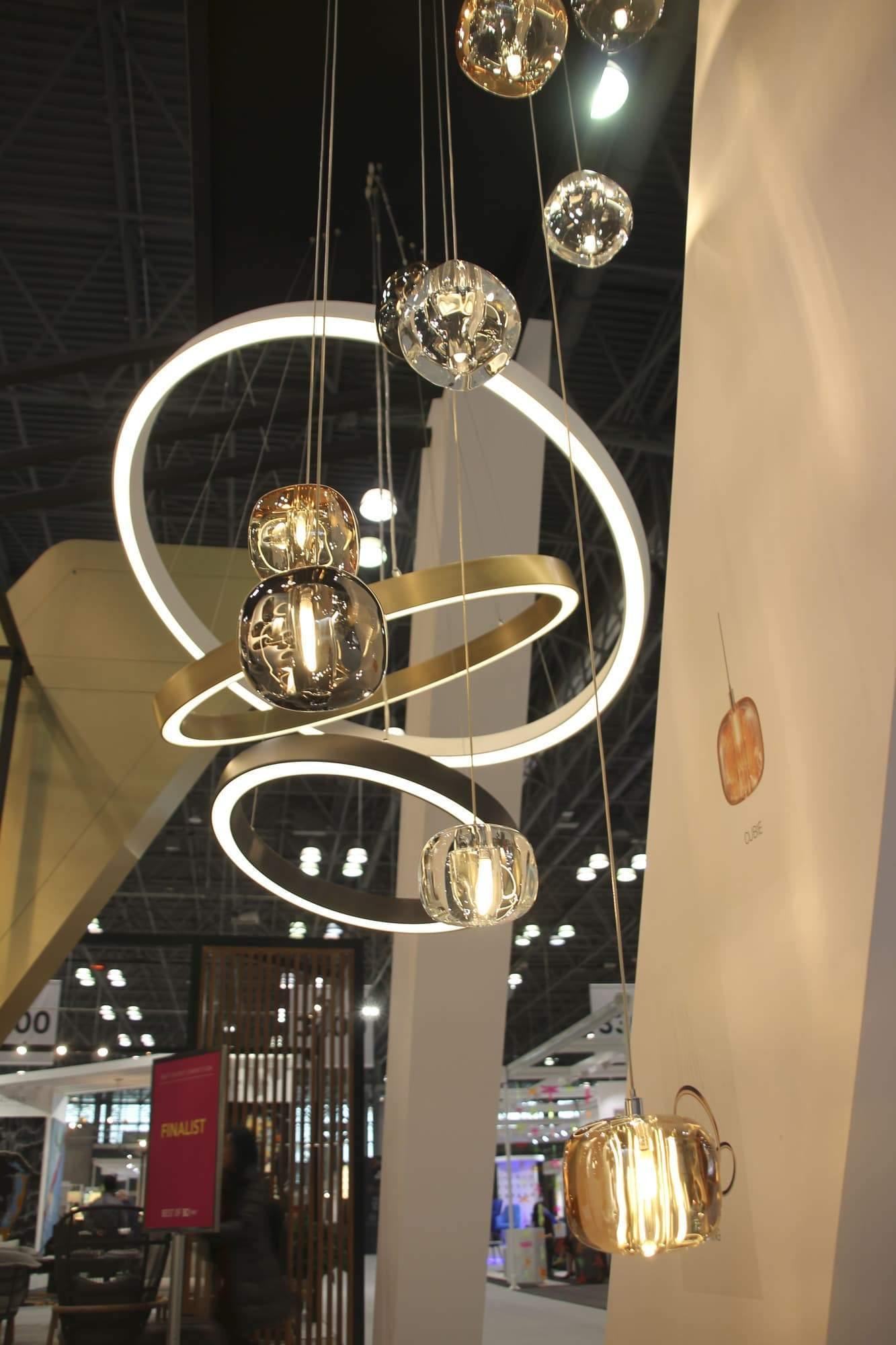 Cubie Chandelier - Modern Crystal Ceiling Light Fixture for Dining Room, Living Room & Bedroom | Elegant Home Decor Lighting