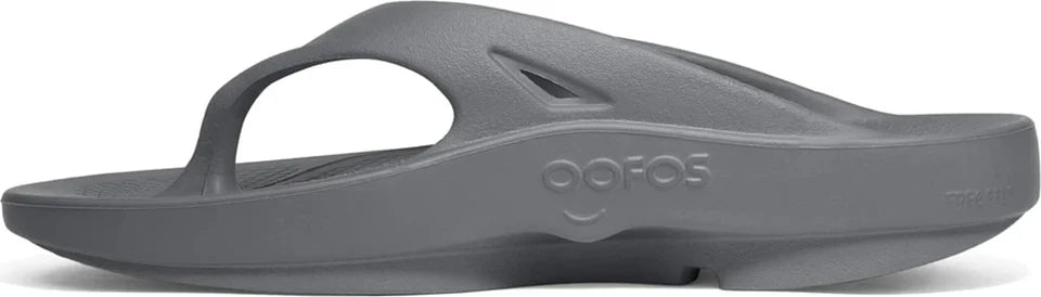 OOFOS Unisex Original Recovery Sandals - Slate | Comfortable & Supportive Footwear for Post-Workout, Walking & Everyday Wear