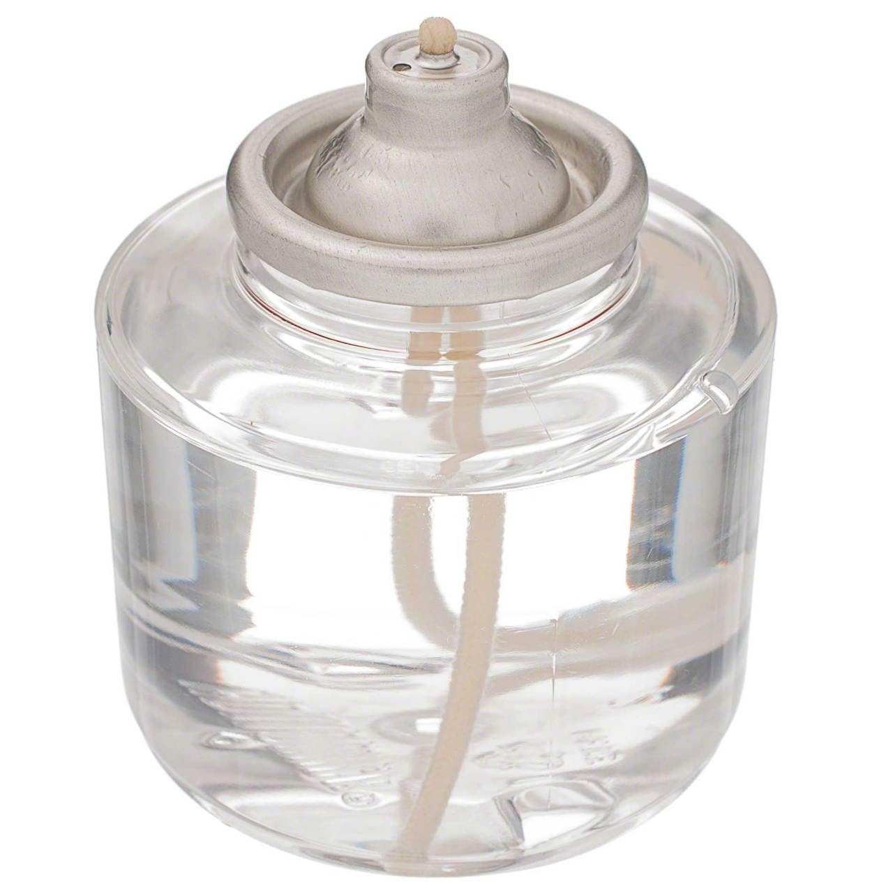 D'light Online HD26 Disposable Liquid Candles - 26 Hours Burn Time, Clear Plastic Fuel Cells (Set of 60) for Wedding Centerpieces, Restaurant Table Decor, Emergency Lighting & Romantic Ambiance