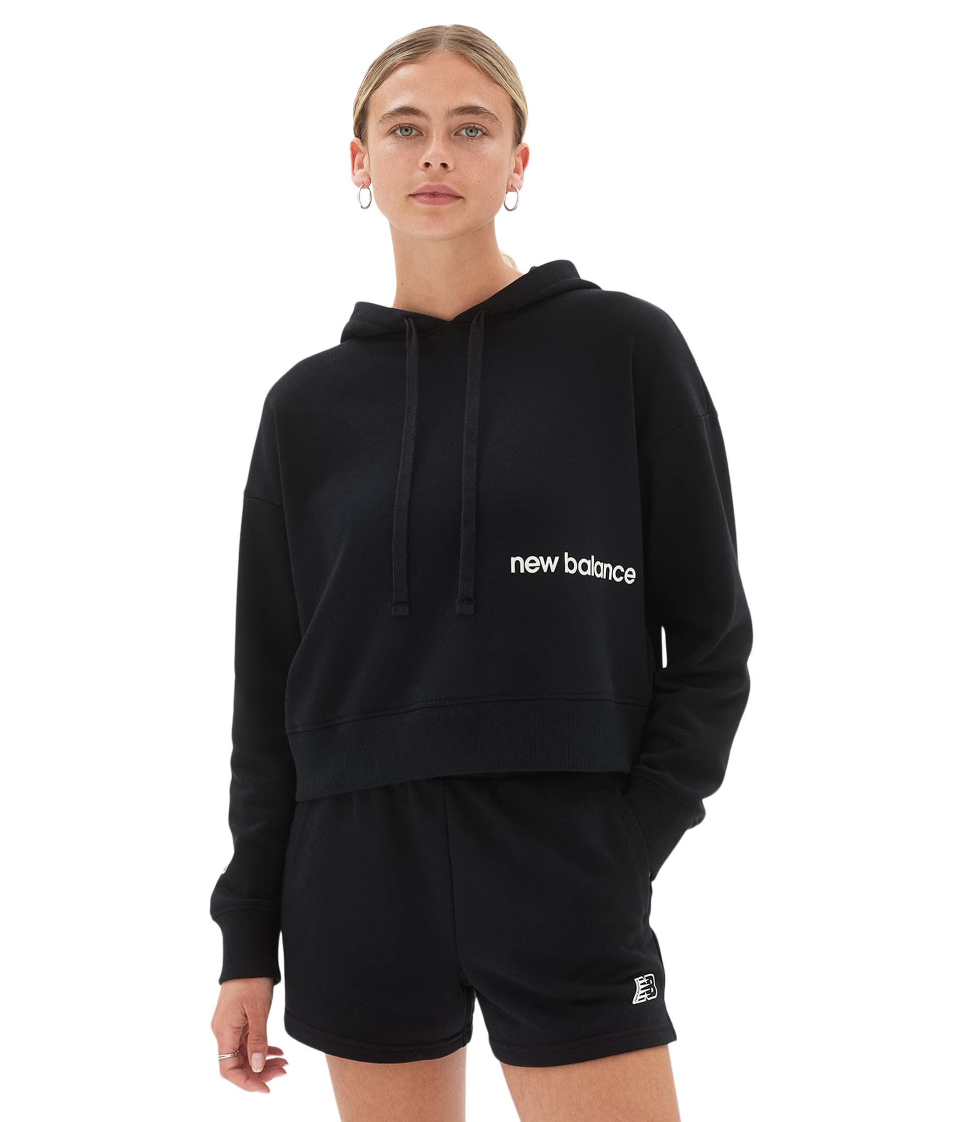 New Balance Women's Essentials Hoodie - Lightweight, Comfortable Pullover for Running, Gym & Casual Wear