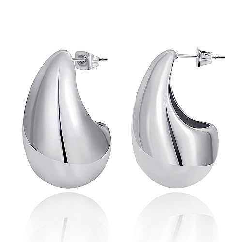 Chunky Drop -Silver