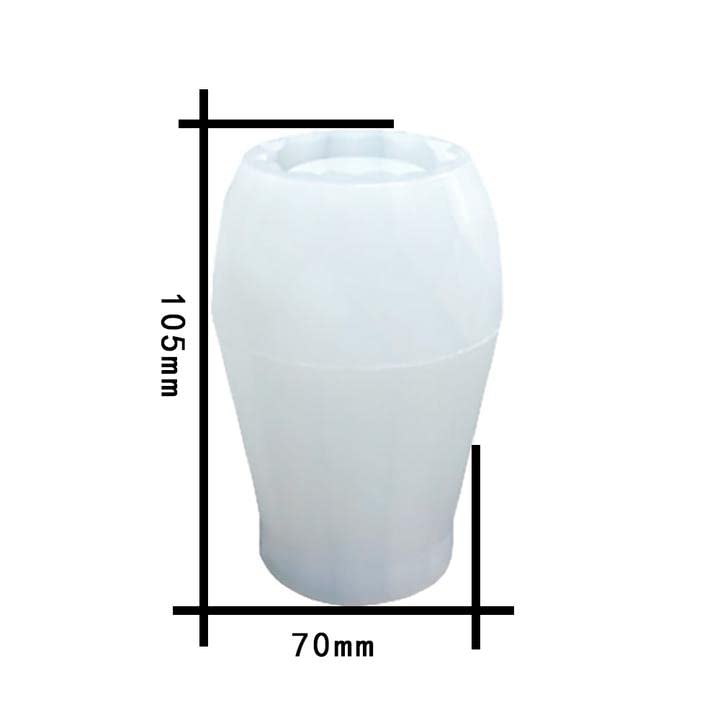 Premium Silicone Epoxy Resin Molds for DIY Vases, Makeup Brush Holders & Pen Organizers - Perfect for Home Decor, Craft Projects & Gift Making