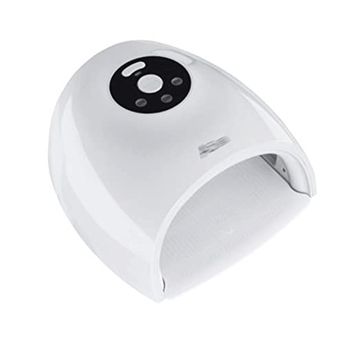 Professional 48W UV LED Nail Dryer Lamp with Red Light - Fast Gel Polish Curing for Manicure & Pedicure | EU Plug (White) | Perfect for Home Salons & Nail Art Enthusiasts