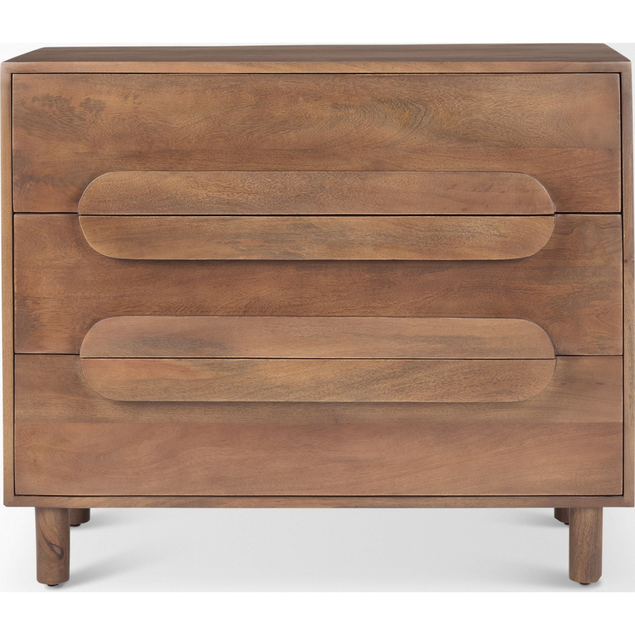 Stylish Astrid Accent Cabinet in Rich Brown - Perfect for Living Room, Bedroom or Entryway Storage & Decor
