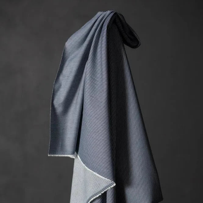 8oz Organic Blue Hickory Denim