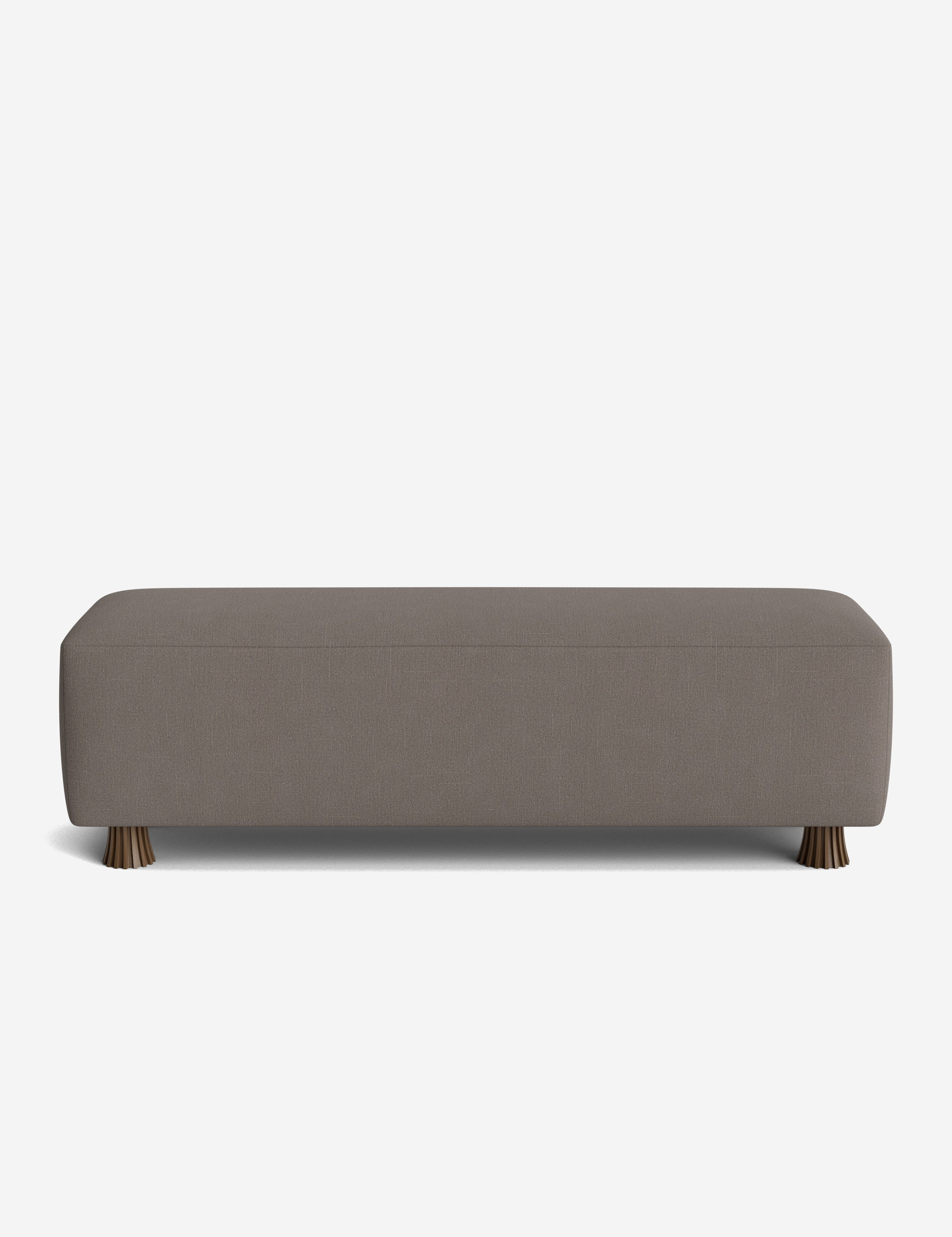 Ansel Bench by DISC Interiors - Modern Wooden Entryway Bench with Storage | Perfect for Hallway, Living Room & Bedroom Organization