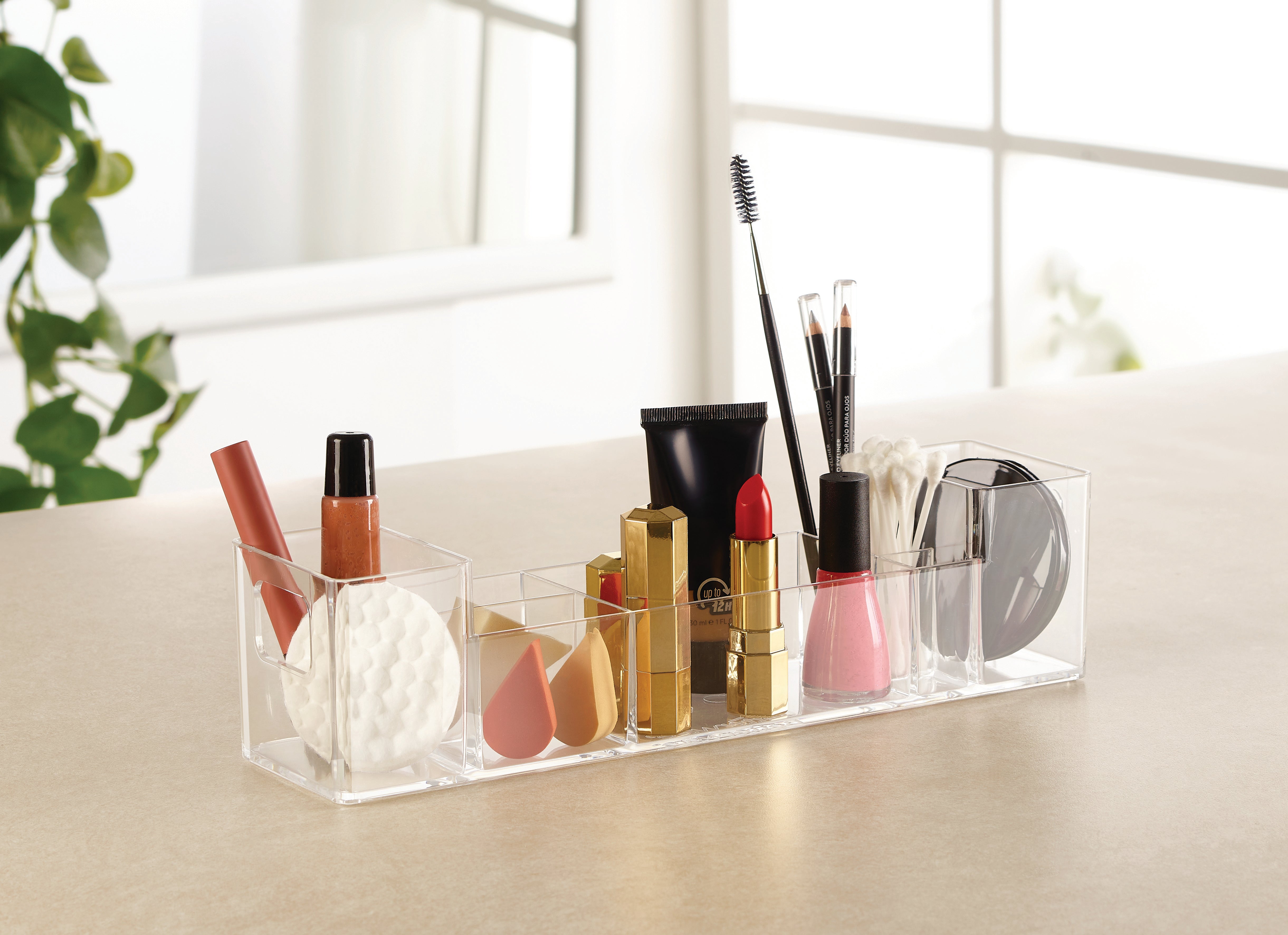 Vanity Organizer for Makeup & Jewelry - 3-Tier Acrylic Cosmetic Storage with Drawers - Perfect for Bathroom Countertop, Dresser & Travel Organization
