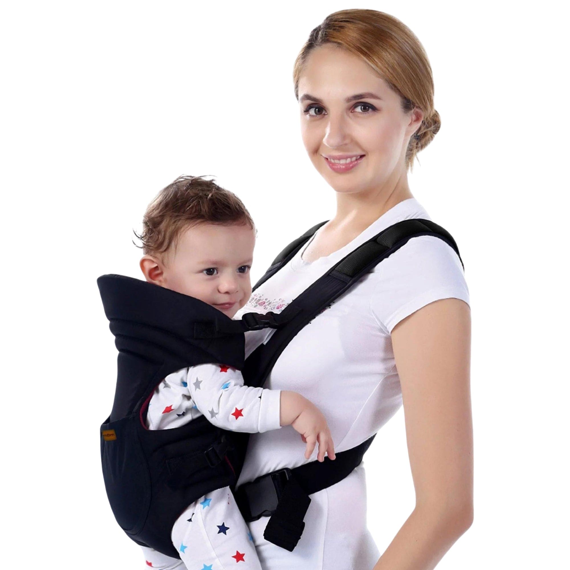 Trumom USA 3-in-1 Baby Carrier for Newborn to Toddler (0-36 Months, Up to 12kg) - Ergonomic Infant Carrier for Hands-Free Parenting, Hiking & Shopping