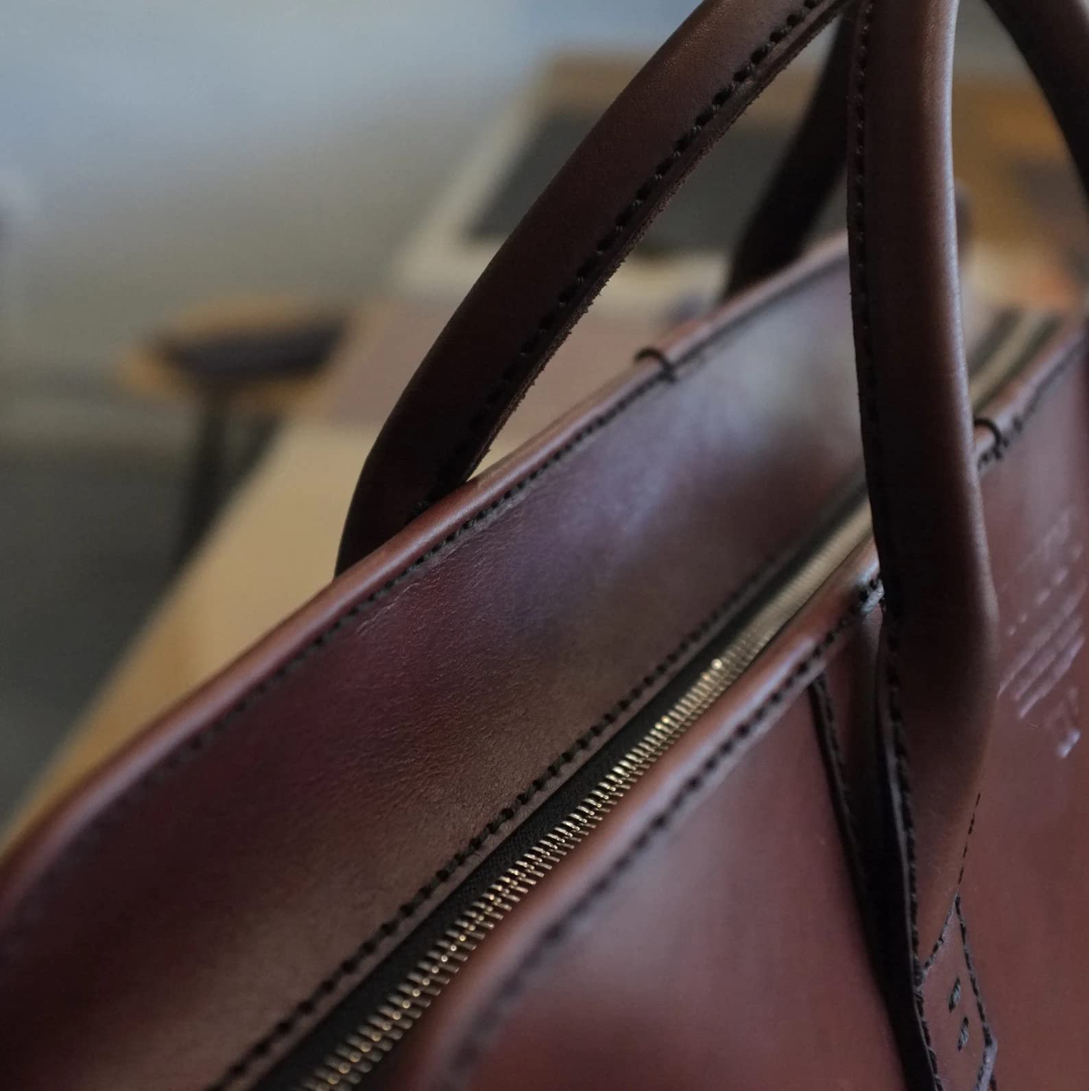 Personalized Monogrammed Leather Messenger Bag for Men - Large Laptop Briefcase, Work & Computer Shoulder Bag - Perfect for Office, Business Travel & Daily Commute
