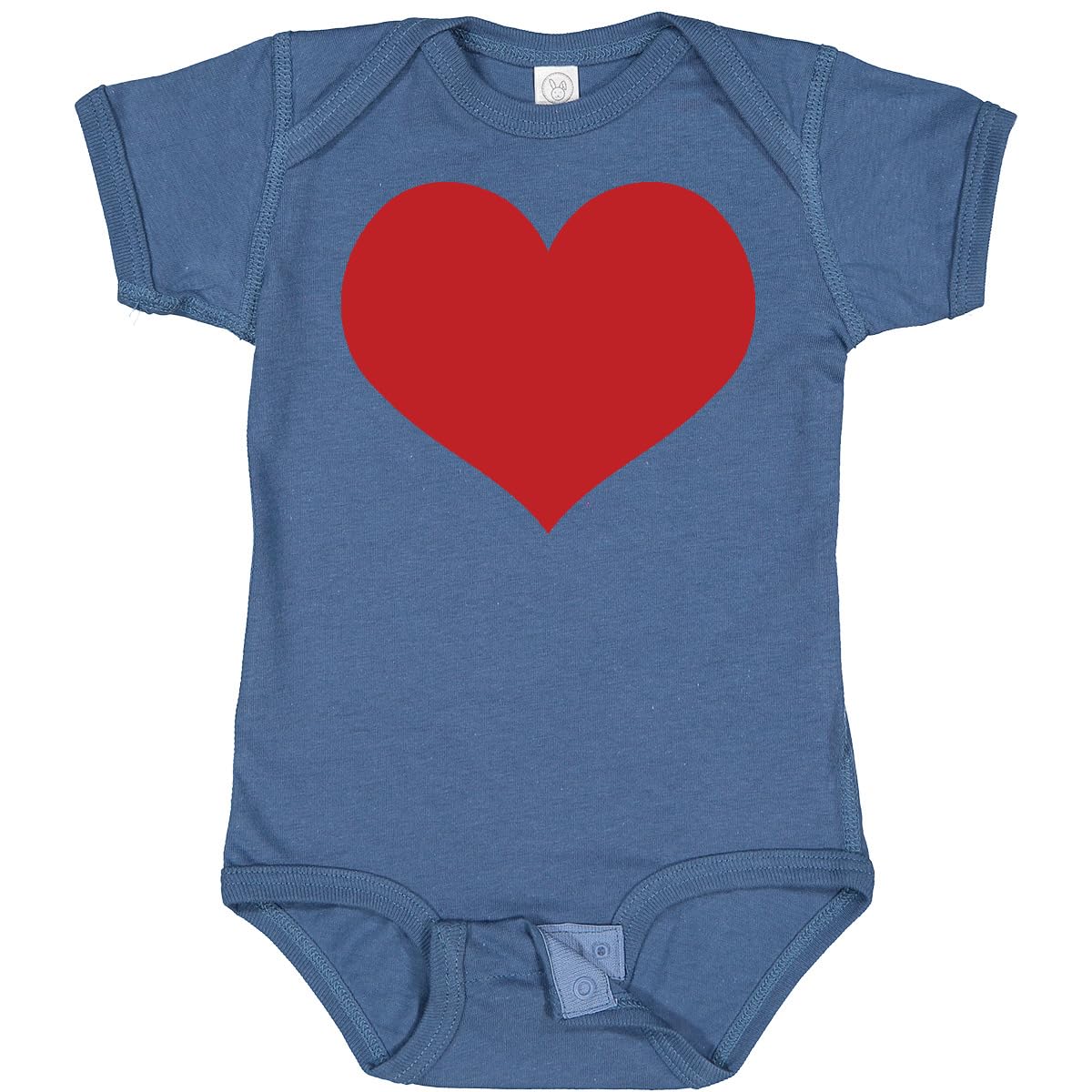Inktastic Red Heart Valentine Baby Bodysuit - Cute Valentine's Day Outfit for Infants & Newborns - Perfect for Valentine's Day Photos, Family Gatherings & Special Occasions