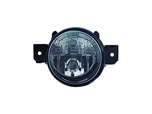 Right Passenger Side Fog Light with Halogen Bulbs - Compatible with 2016-2018 Nissan Altima (Fits Models with DRL) - Durable Replacement for Day & Night Driving - Perfect for Foggy Conditions & Low Visibility Road Safety