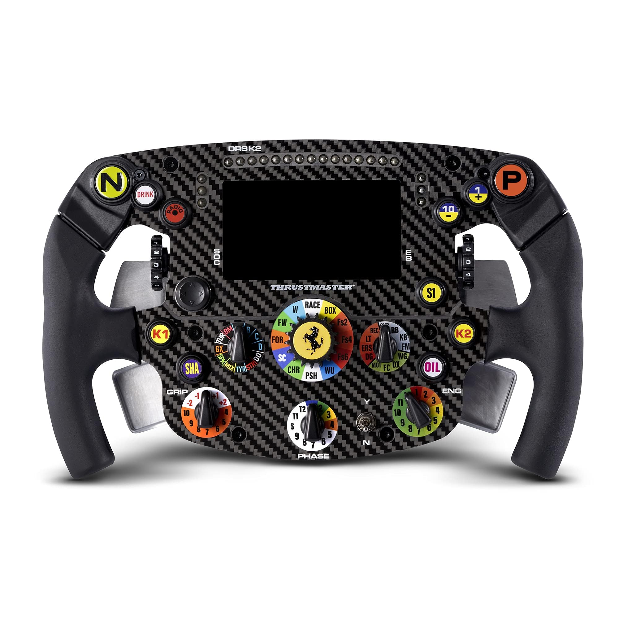 Thrustmaster Ferrari SF 1000 Edition Racing Wheel - Premium Formula 1 Steering Wheel for PS5, PS4, Xbox Series X/S, One & PC - Perfect for Sim Racing, Gaming & F1 Enthusiasts
