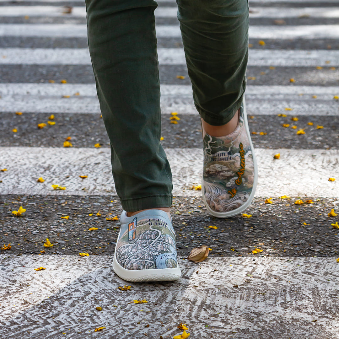 Hand-Embroidered Macondas® Women's Sports Shoes - Comfortable & Stylish Sneakers for Running, Walking & Casual Wear | Barranquilla Inspired Design