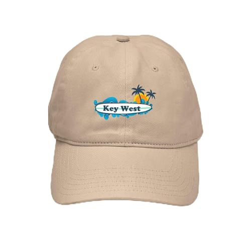 Khaki - Key West Surf Design. Cap