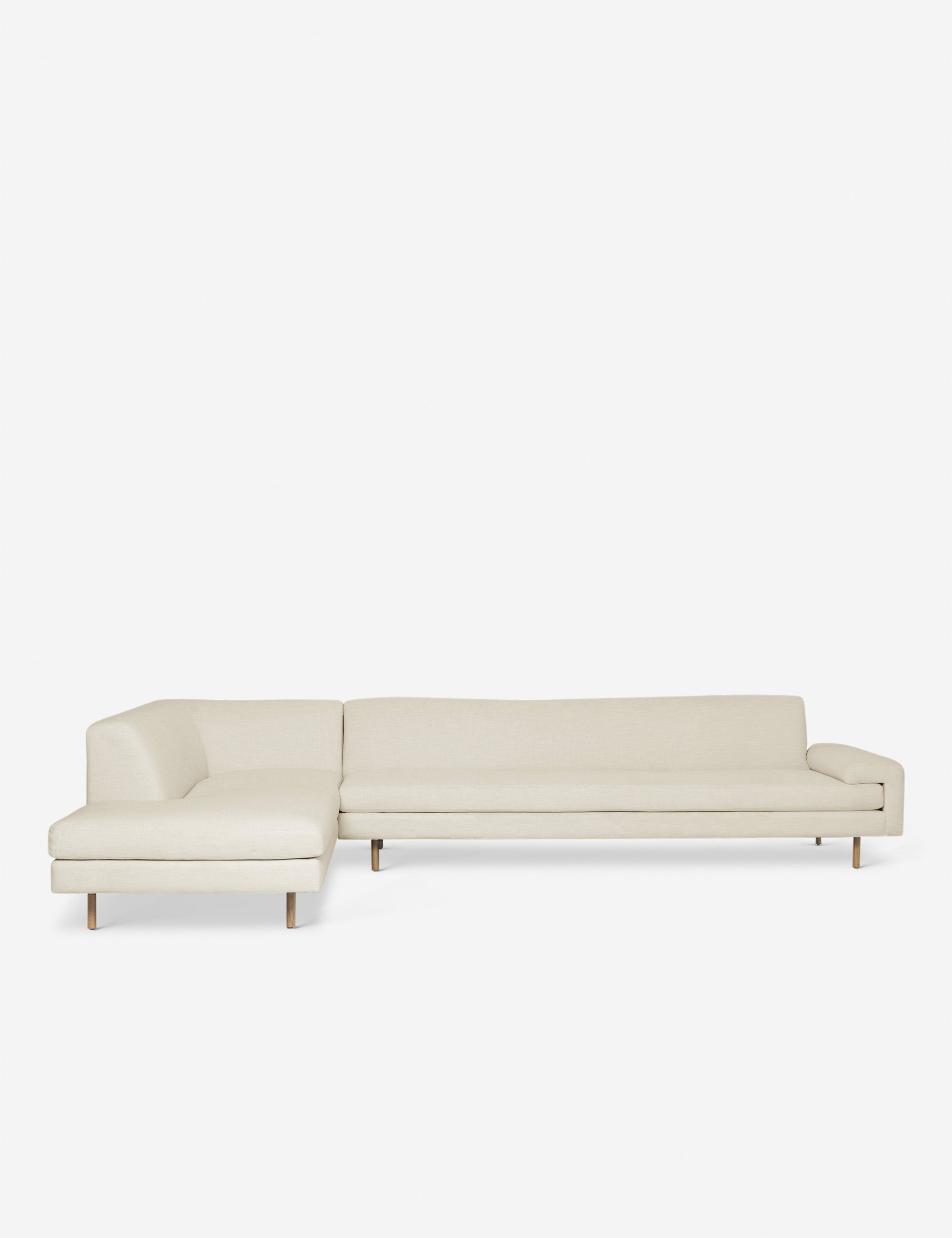 Estee Sectional Sofa - Modern L-Shaped Couch with Reversible Chaise, Soft Fabric Upholstery for Living Room, Family Room & Home Theater | Comfortable & Stylish Lounge Seating