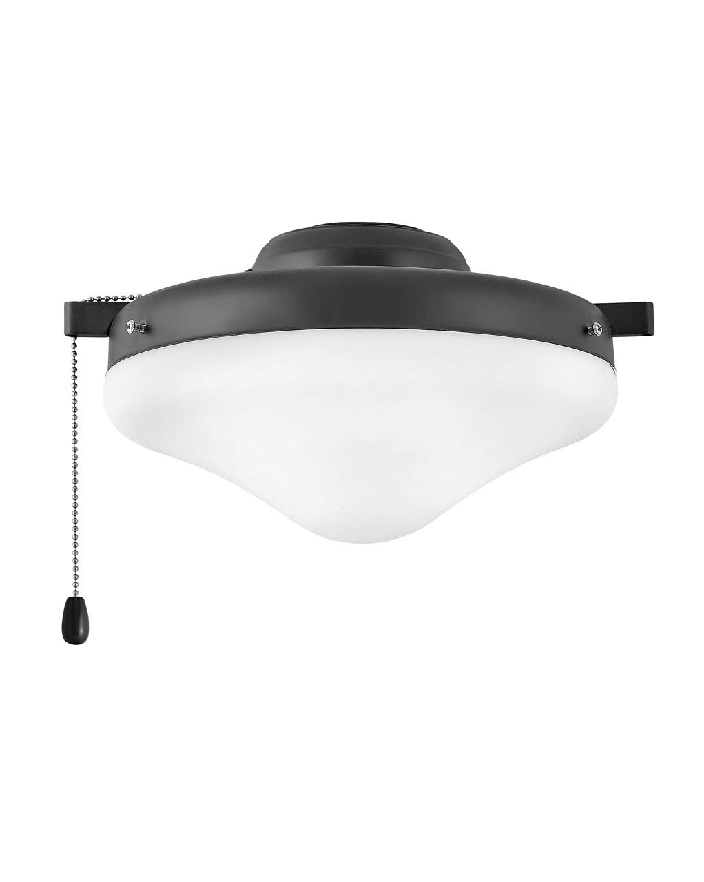 Hinkley Heirloom Glass Light Fixture - Matte Black Finish for Dining Room, Bedroom, or Living Room Lighting