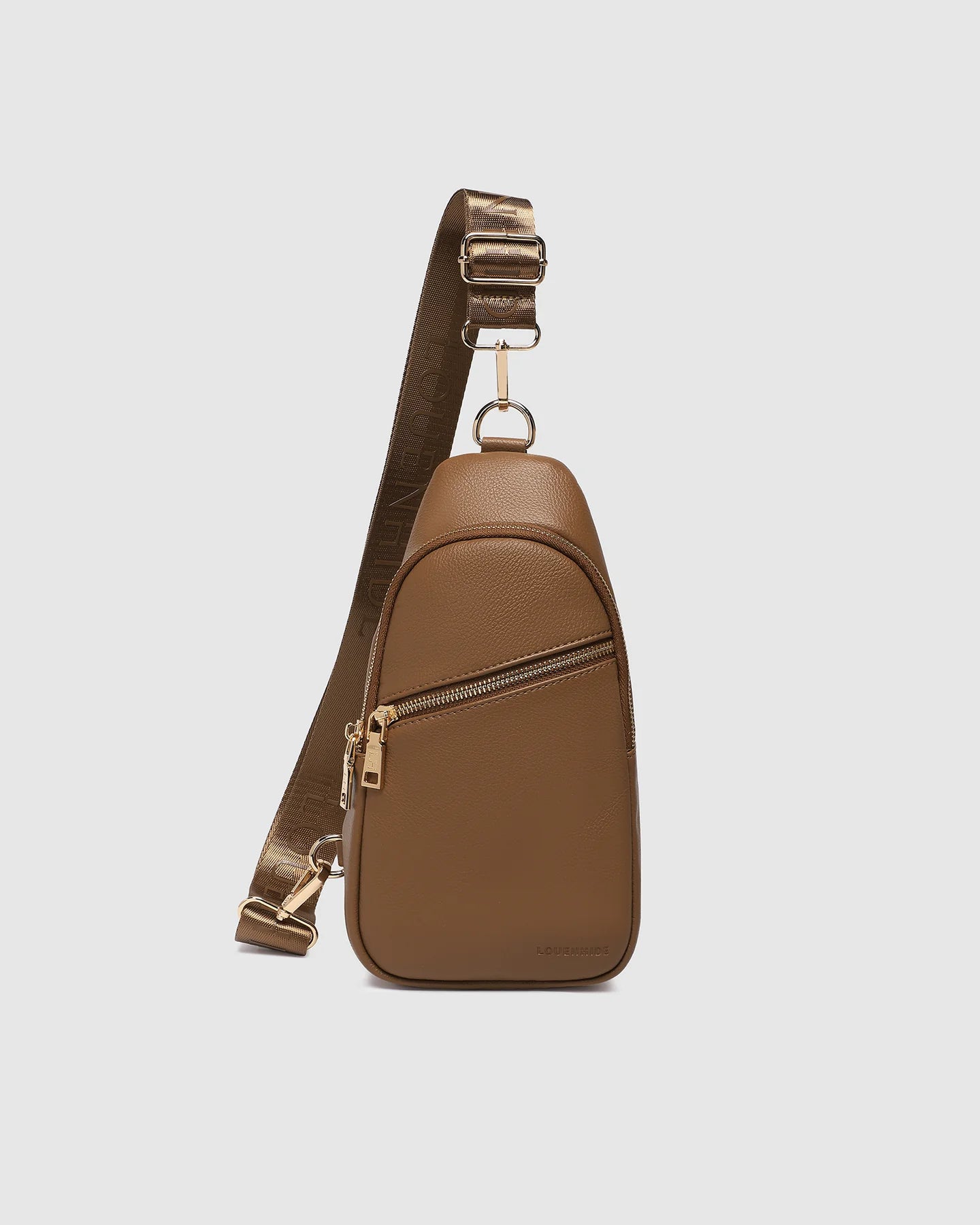 Louenhide Bella Sling Bag in Caramel - Stylish Crossbody Purse for Women | Perfect for Travel, Shopping & Everyday Use