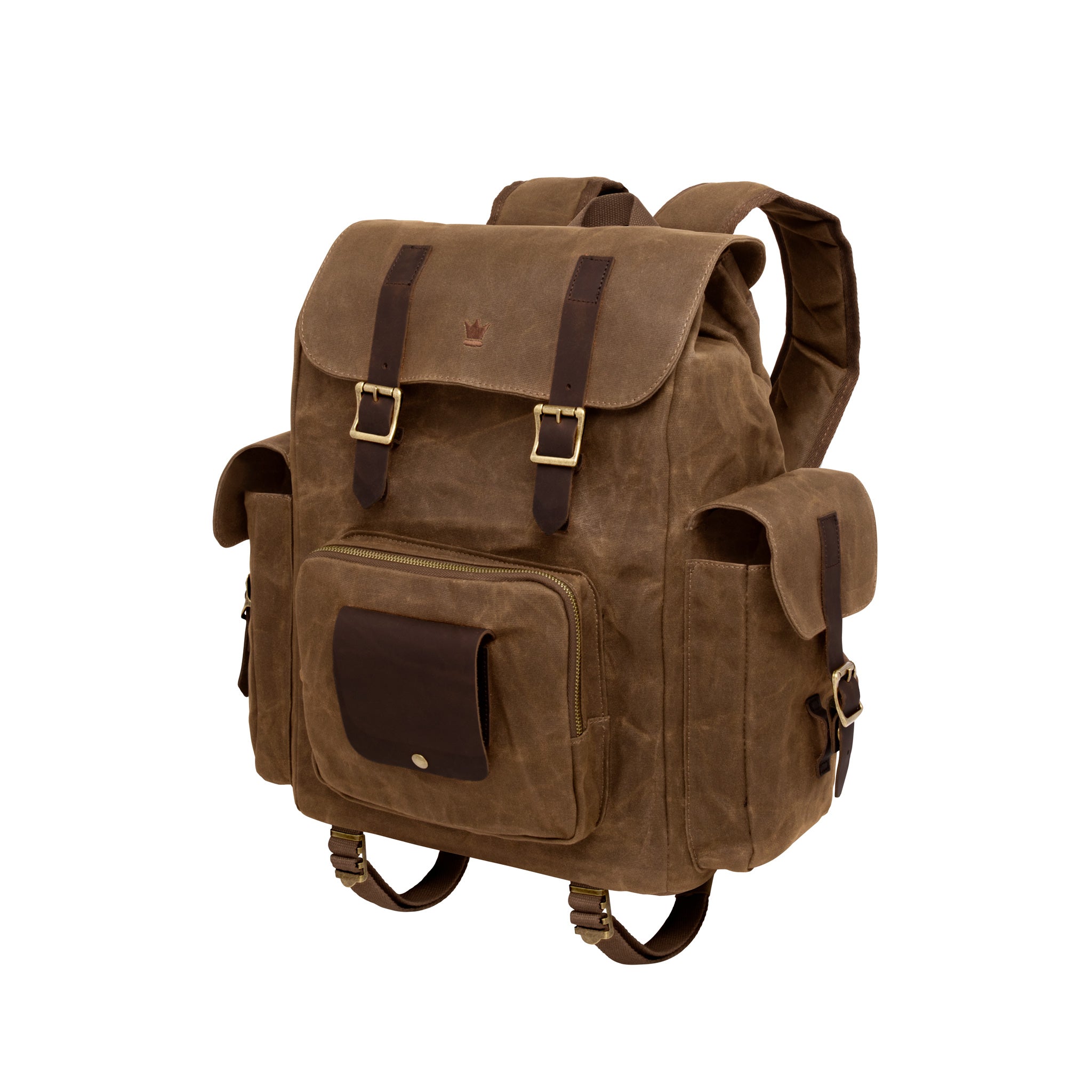 Professional Bartender Backpack - Durable Brown Leather Bar Tool Bag for Cocktail Mixing & Bartending Essentials | Perfect for Bartenders, Mixologists & Home Bars