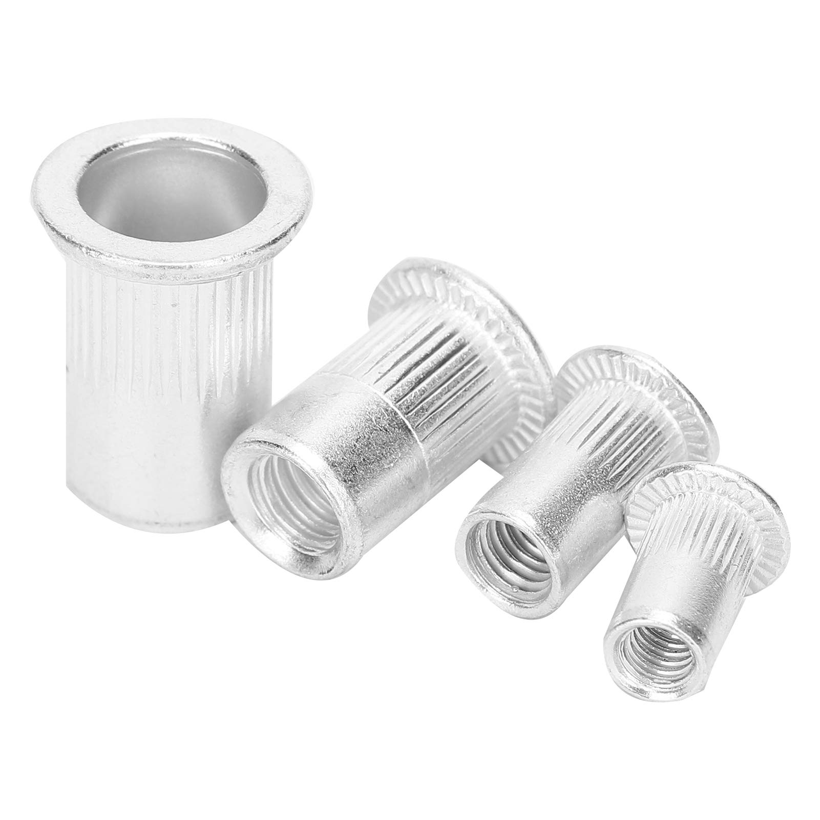 Blind Rivet Nuts Kit - Stainless Steel Threaded Insert Nuts for Home & Industrial Use - Perfect for DIY, Automotive, and Metal Fabrication Projects