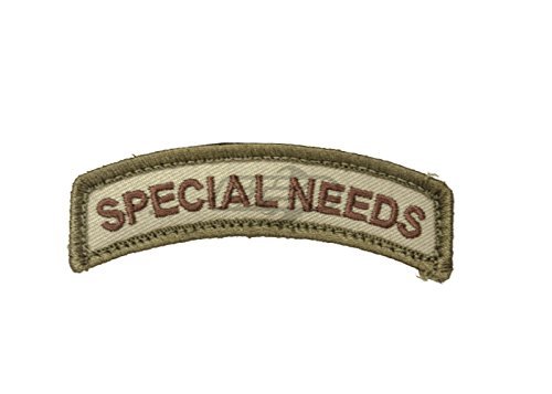 Mil-Spec Monkey Special Needs Patch (Multicam) - Tactical Morale Patch for Military, EMS, First Responders - Perfect for Vests, Backpacks & Gear Customization