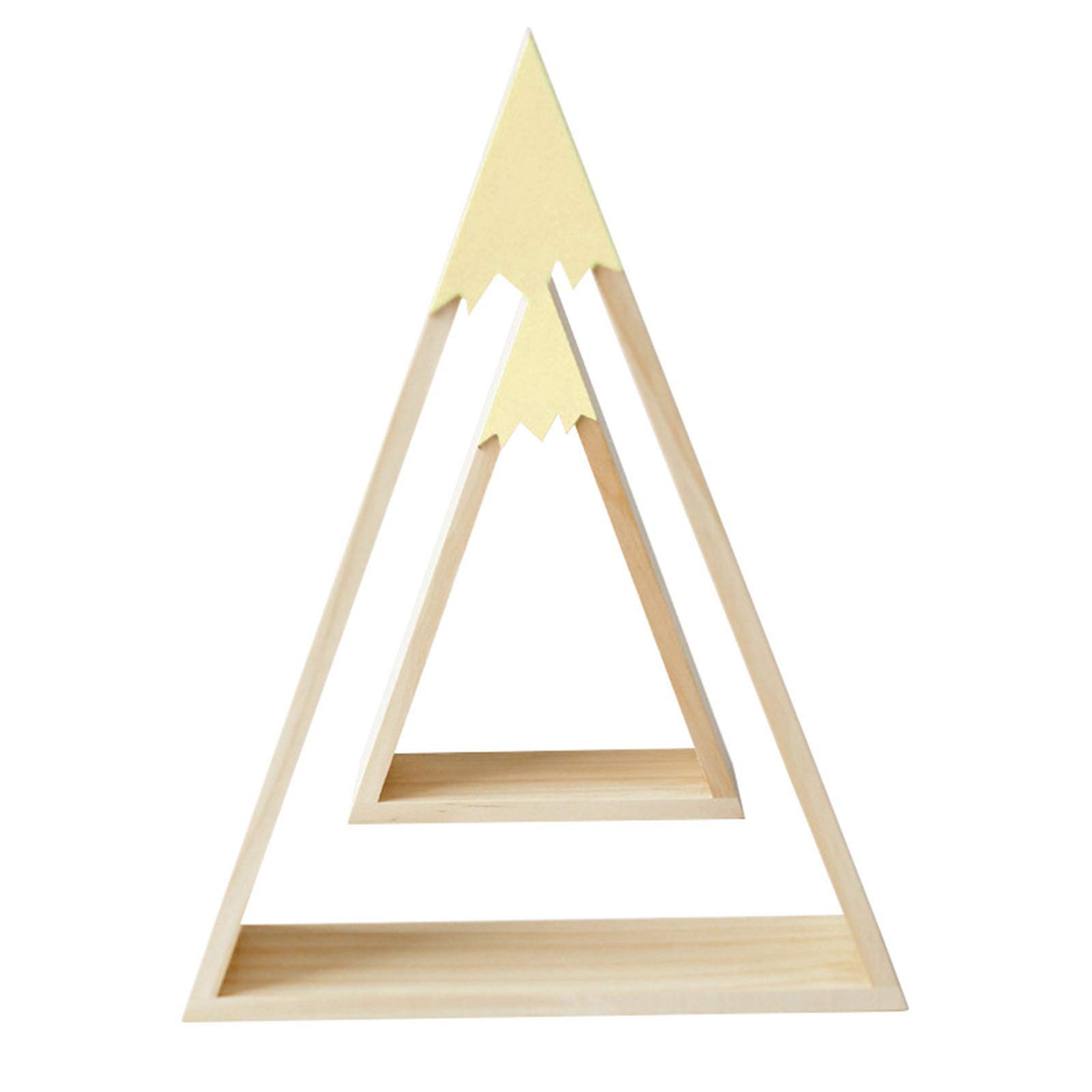 Majestic Mountain Floating Shelf - Handcrafted Wooden Wall Shelf for Crystal Display, Nursery Decor, Cabin & Bedroom Wall Decor | Perfect for Rustic Home, Woodland Themed Rooms & Gift Giving