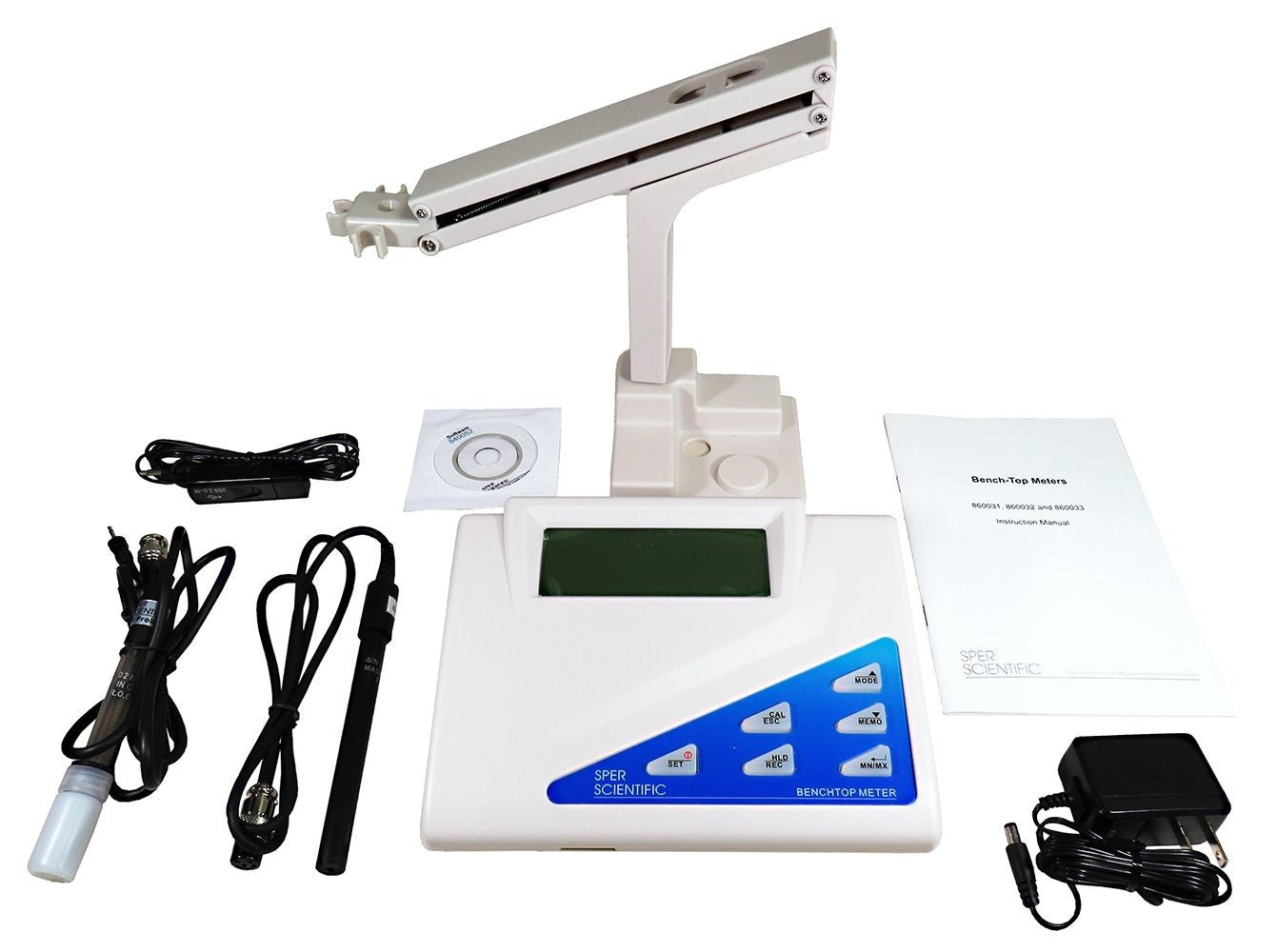 Premium Benchtop Water Quality Meter - TDS, pH, Temperature & Conductivity Tester for Labs, Aquariums & Hydroponics | Accurate Water Testing Equipment for Scientific Research & Home Use