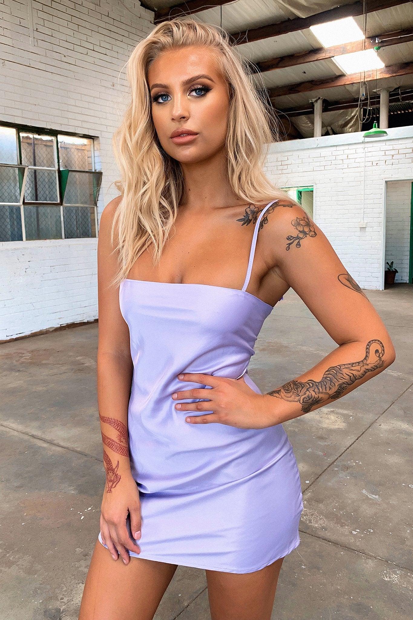Addison Dress in Lilac - Elegant Floral Midi Dress for Women | Perfect for Weddings, Parties & Special Occasions