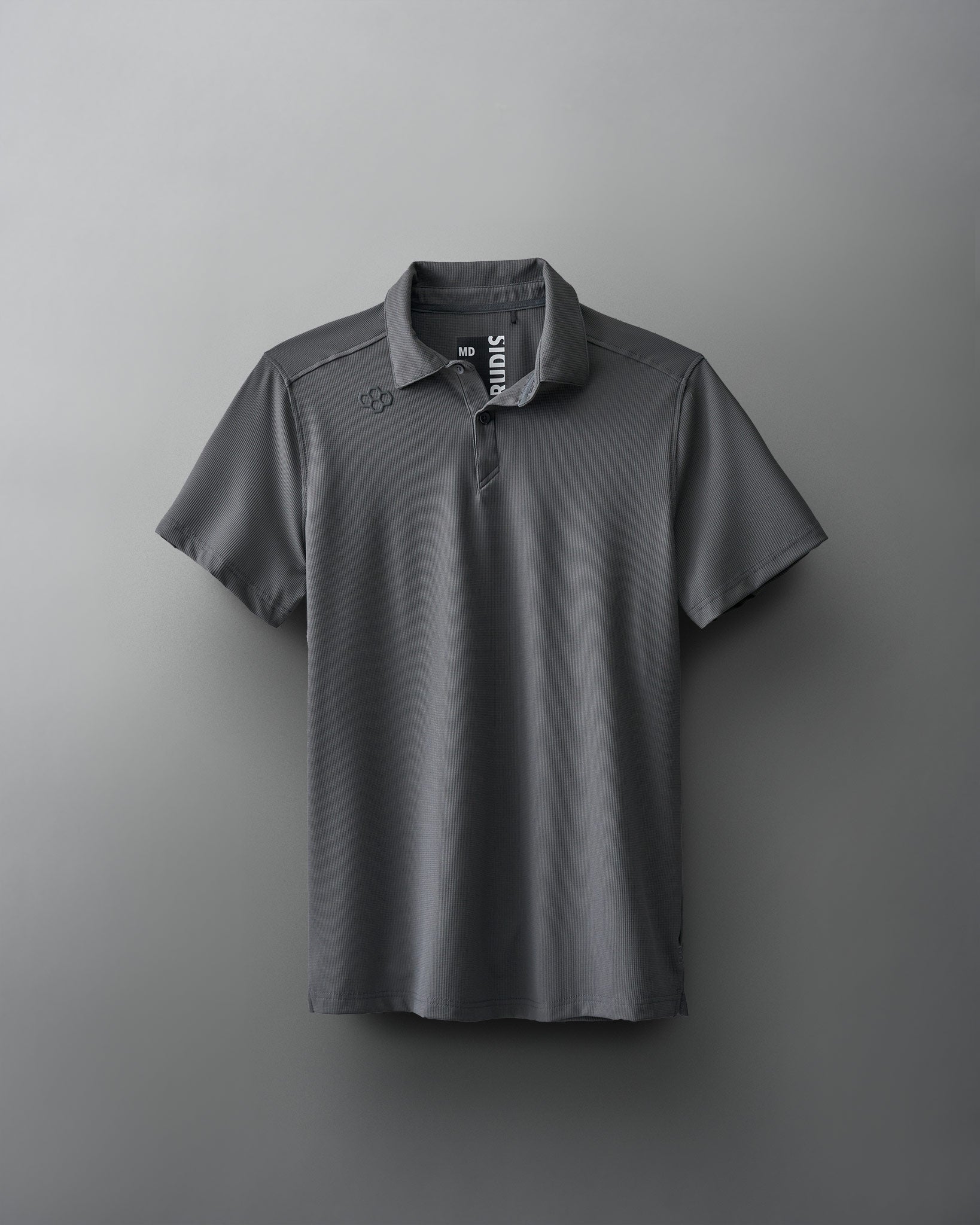 RUDIS Go To Polo Carbon Fiber Performance Shirt - Lightweight & Breathable for Wrestling, MMA & Training - Perfect for Athletes & Gym Enthusiasts