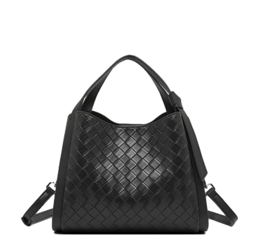 Stylish Woven Handbag with Adjustable & Detachable Straps - Perfect for Work, Travel & Everyday Use