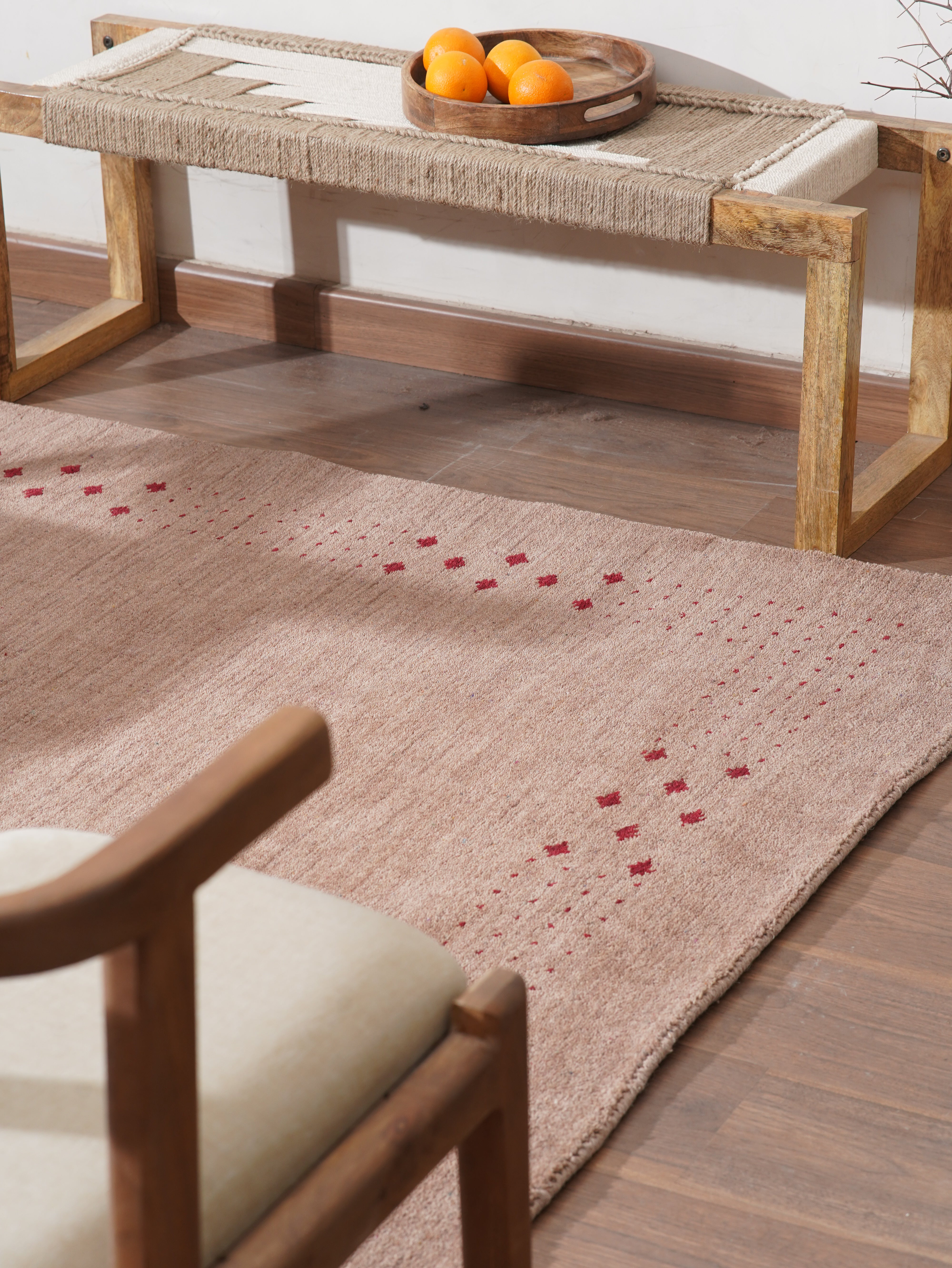 Premium Hand-Knotted Wool Rug from Shenzhen - Soft & Durable for Living Room, Bedroom, or Office Decor