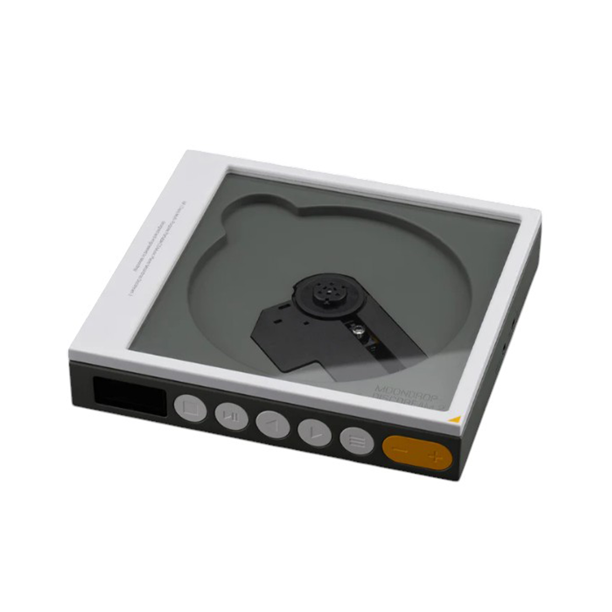 MoonDrop DISCDREAM 2 Portable CD Player with Bluetooth & Headphone Jack - High Fidelity Audio for Home, Car, and Travel | Perfect for Music Lovers & Audiophiles