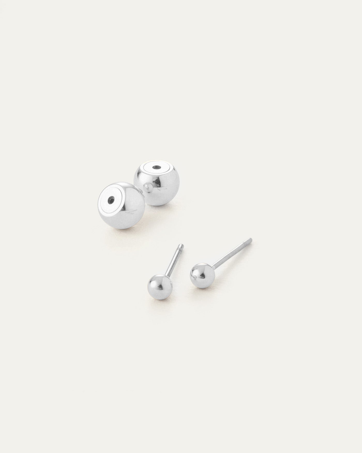 Tiny Micro Stud Earrings for Women - Minimalist Small Hoop Earrings for Daily Wear - Perfect for Work, Parties & Gifting