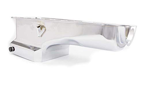 R9728 Chrome Drag Race Oil Pan for Big Block Chevy Engines - High Performance Oil Pan for Racing, Hot Rods & Muscle Cars - Perfect for Drag Strips & Street Performance