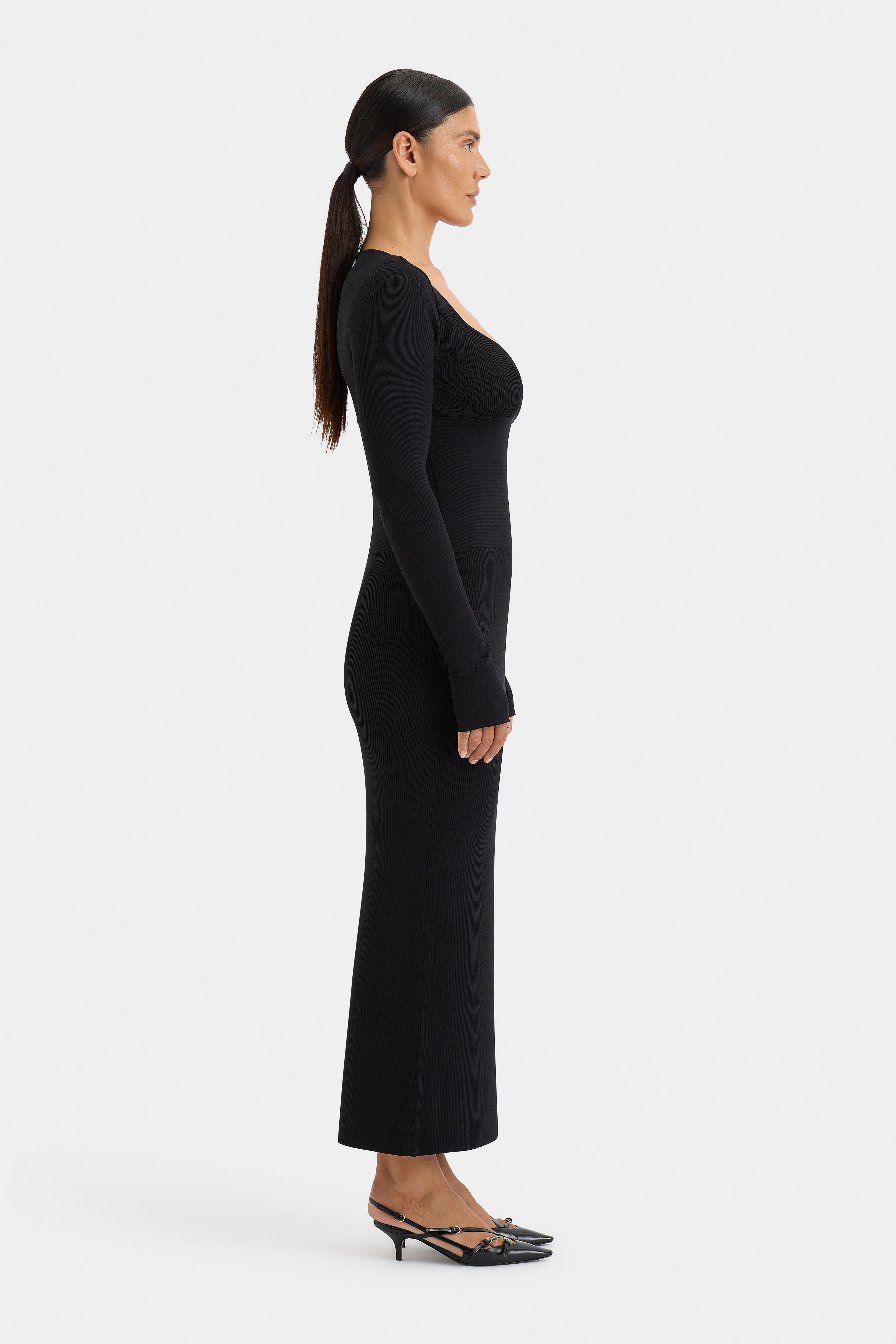 Helena Women's Long Sleeve Maxi Dress - Flowy Elegant Boho Style for Fall Winter, Perfect for Weddings, Parties & Casual Outings