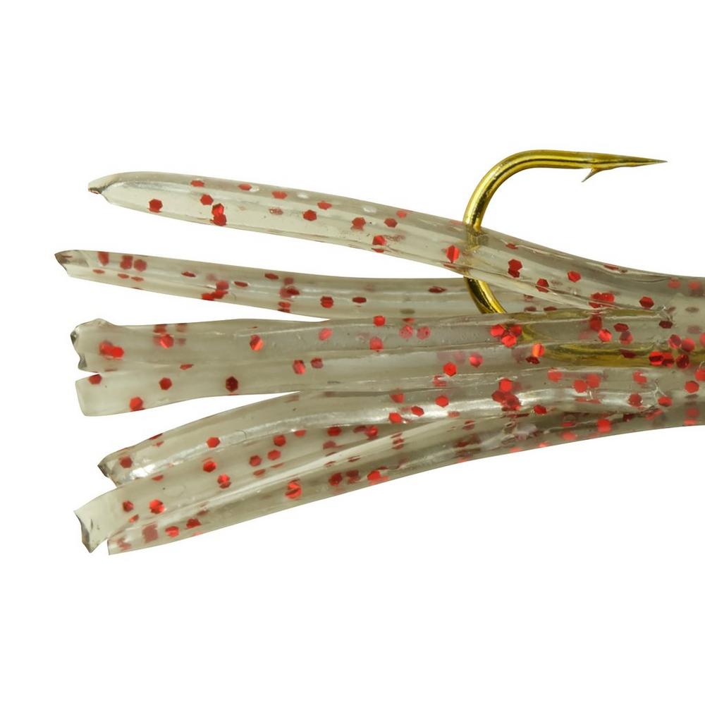Berkley PowerBait Pre Rigged Atomic Tubes Fishing Lures - 5 Pack for Bass, Trout & Panfish - Perfect for Freshwater & Saltwater Fishing