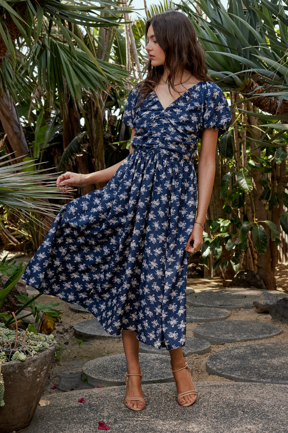 Lorel Maxi Dress for Women - Flowy Summer Long Dress with Pockets, Boho Chic Beach Dress for Vacation, Party, and Casual Wear