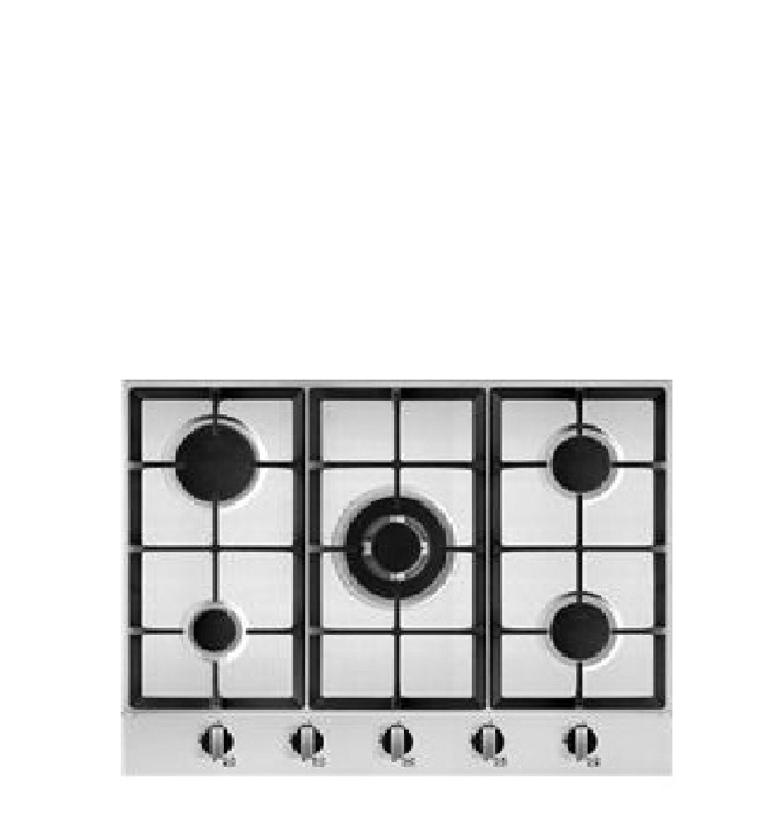 5 Burner Built-In Gas Cooktop 70cm - Stainless Steel Campomatic Cooktop for Modern Kitchens | Perfect for Home Chefs & Entertaining