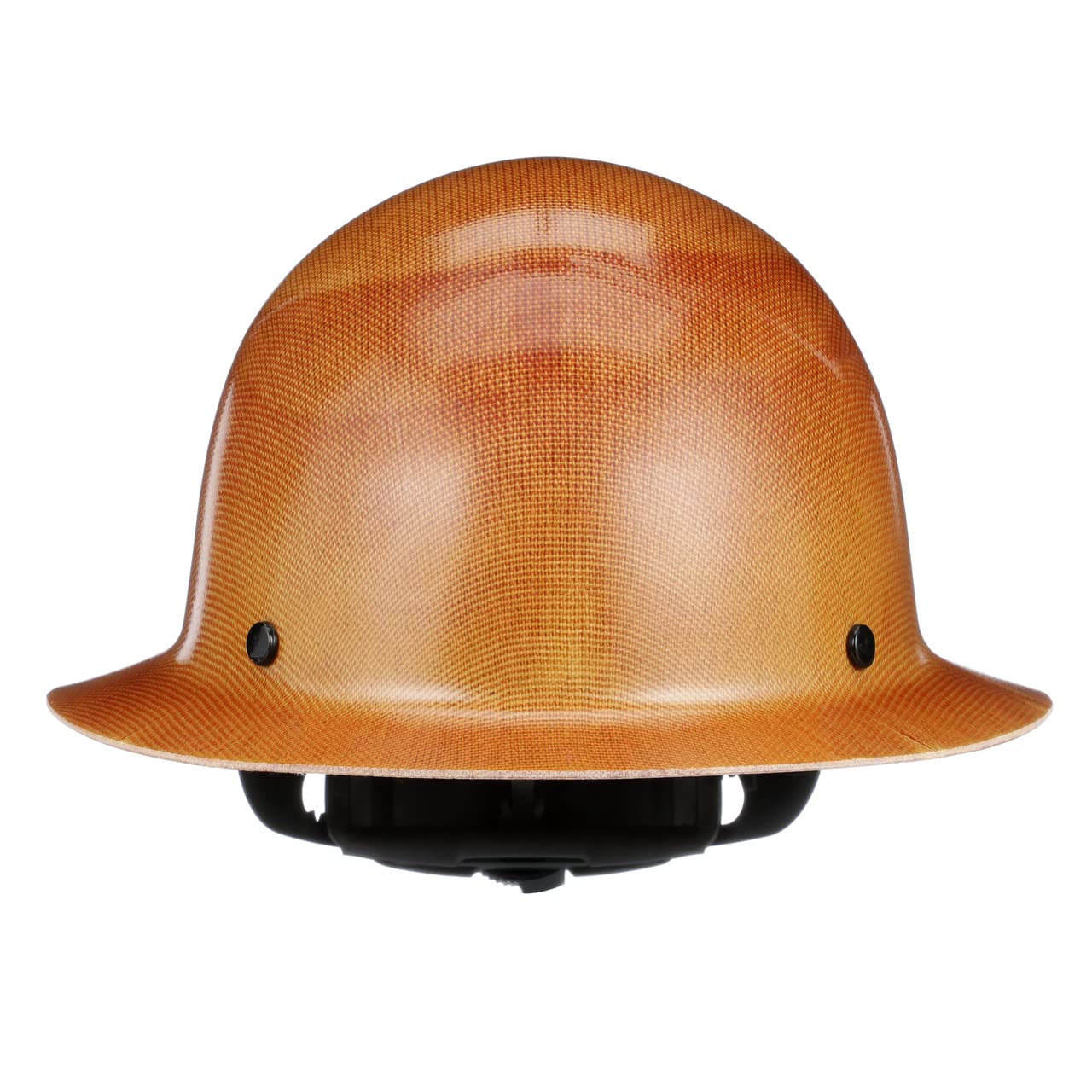 MSA Skullgard Full-Brim Hard Hat with Suspension - Non-Slotted Phenolic Resin Construction, 350°F Heat Resistance, Standard Size Safety Helmet for Construction, Industrial & High-Temperature Work Environments