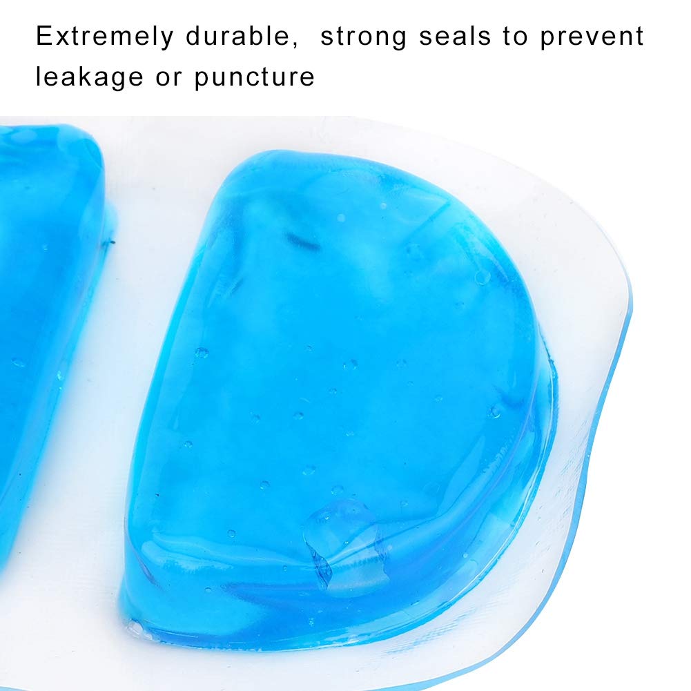 Reusable Gel Nose Ice Pack for Inflammation Relief - Flexible Cold Compress for Travel, Home & Post-Surgery Recovery - Portable First Aid Cold Therapy for Sinus Pain, Swelling & Bruises