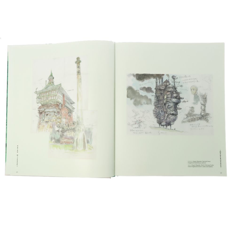 Hayao Miyazaki Art Book - Official Studio Ghibli Collection | Anime Manga Merchandise for Fans | Perfect for Home Decor, Gift Giving & Anime Collectors