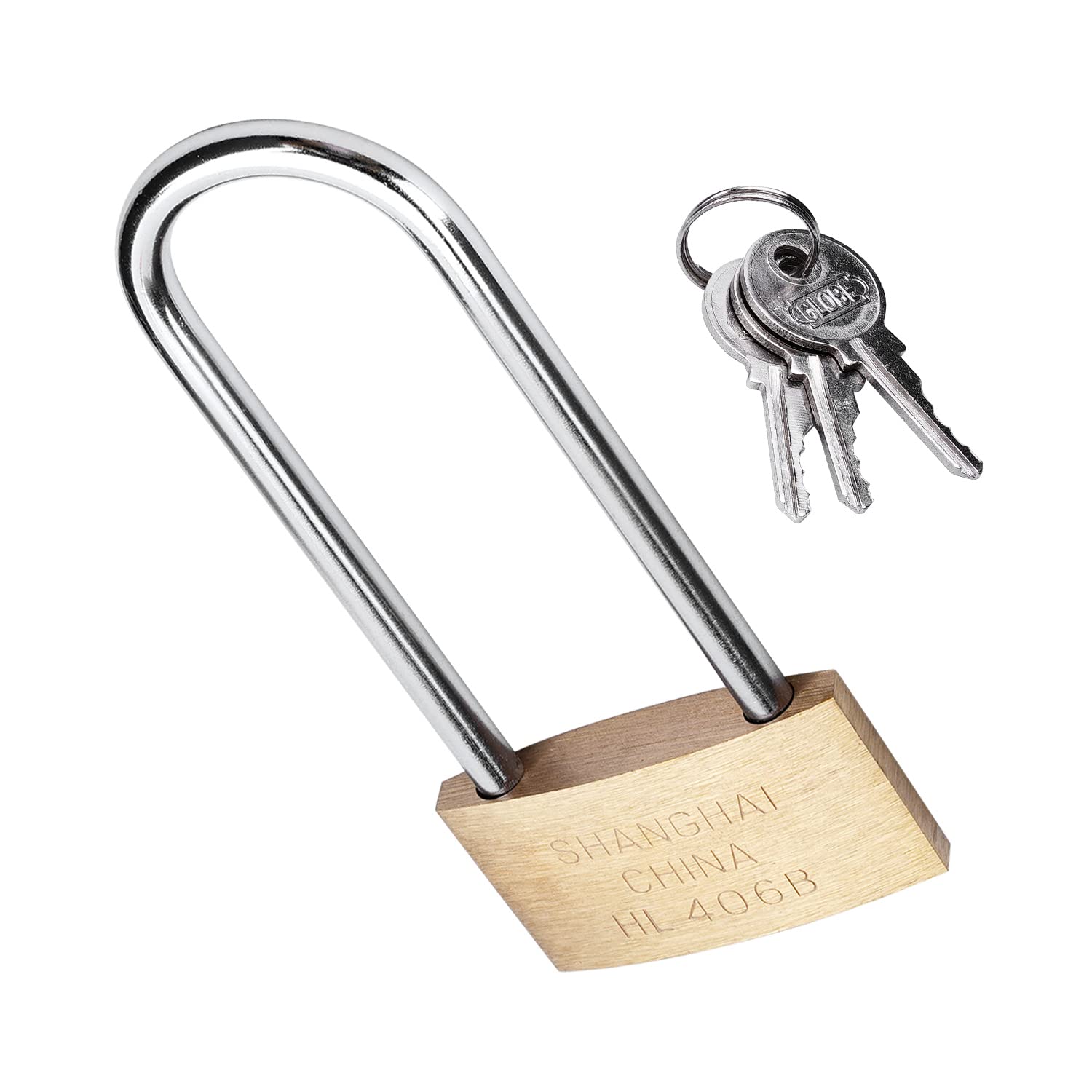 MroMax Brass Keyed Padlock 2.36