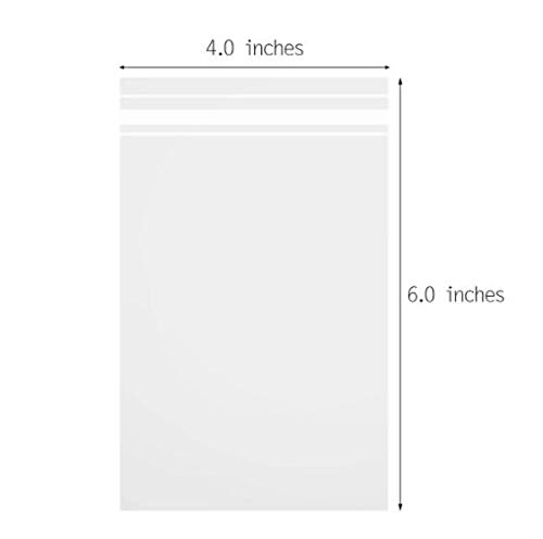 Clear Resealable Flat Cello Bags 4