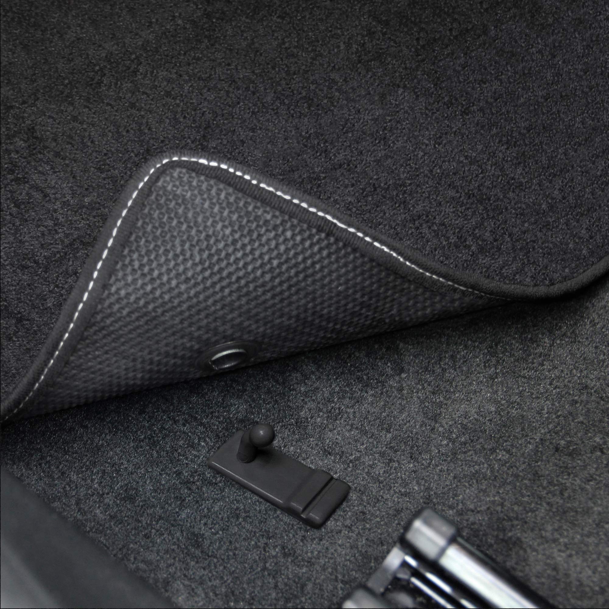 Premium Custom-Fit Carpet Floor Mats for Chevy Camaro 1975-1977 - 2-Piece Front Set with Red Camaro Logo & Black Carpet - Luxury Car Floor Liners for Enhanced Comfort & Protection - Perfect for Daily Driving, Road Trips & Car Shows