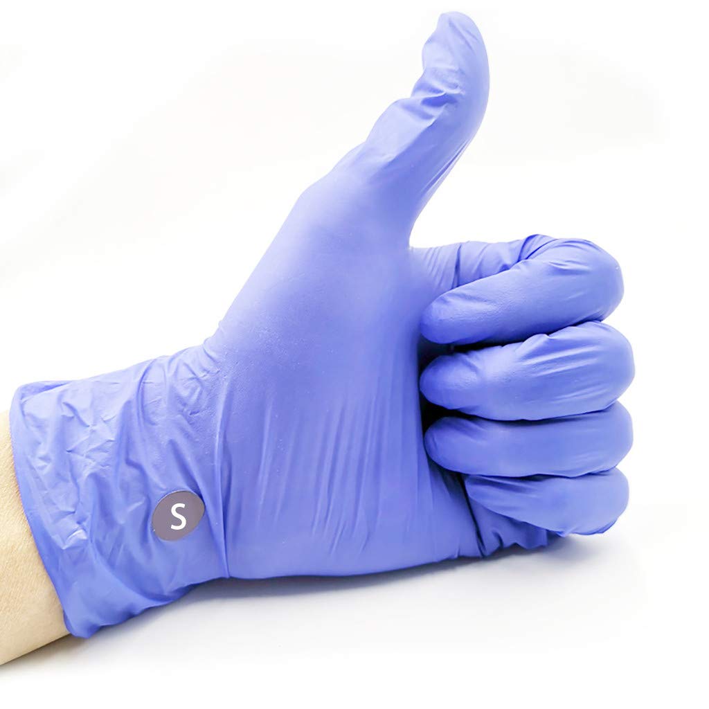 **Premium Nitrile Gloves - Latex-Free & Powder-Free Safety Work Gloves for Mechanics, Automotive, Cleaning, Tattoo - Large Size (100-Pack) - Ideal for Workshops, Salons & Home Use**